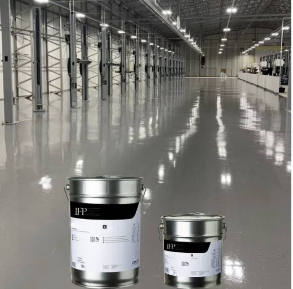 IFP WB WATER BASED EPOXY FLOOR PAINT - 10KG - MID GREY 7042