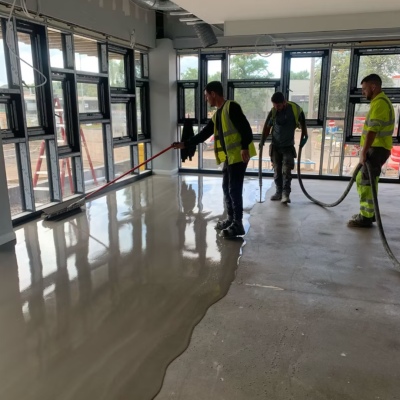 Industrial Floor Products Team at work